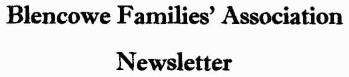 Blencowe Families' Association NL